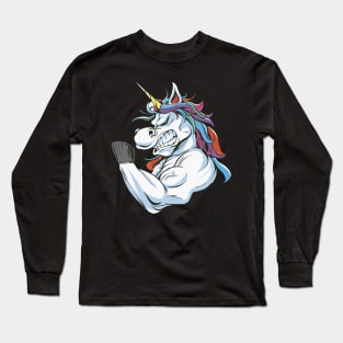 Strong unicorn creature Long Sleeve T-Shirt